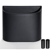 COZILO Leather Car Trash Can – Leakproof & Easy-to-Clean Car Trash Bin for Luxury Cars, SUVs & Tr...