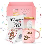 30th Birthday Gifts for Her 30 Year Old Birthday Gifts for Women Happy 30th Birthday Decorations ...