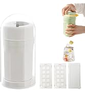 Ice Cube Tray, Special Rotatable Bottle Ice Maker, Ice Cube Trays for Freezer with Plastic 30PCS ...