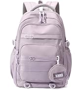 Armbq Kids Backpack for Girls Aesthetic School Backpack for Teen Girls Elementary Middle School B...