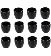 JapanBargain, Set of 12 Sake Cups Japanese Porcelain Wine Saki Cup Small Tea Cup Microwave and Di...