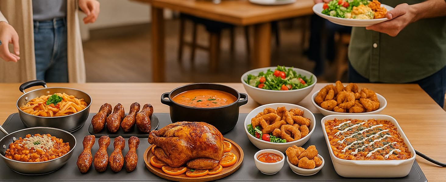 Food warming mat for Buffet