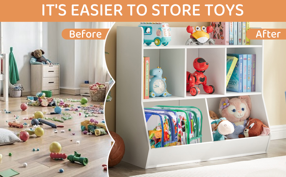 toy organizers and storage