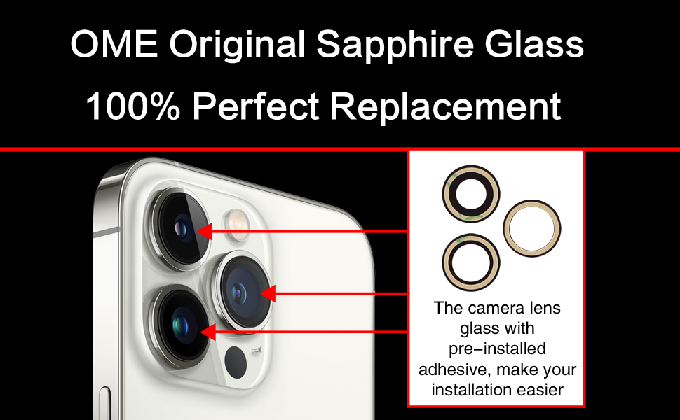iphone 13 pro max camera lens replacement