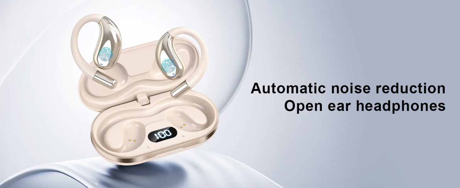 Open ear headphones