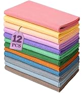 HaoFeiJH 12 Rolls 8"x20" 1.6mm Thick Soft Felt Fabric Sheets – 12 Assorted Morandi Colors for DIY...