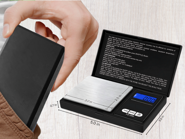 Smart Weigh Digital Pocket Gram Scale