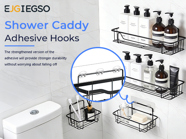 Shower Caddy Adhesive Replacement Hooks
