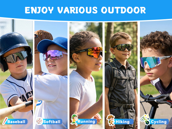 kids baseball sunglasses