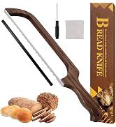 Bread Knife, Mecyfaty Sourdough Bread Cutter with Cover, Bread Slicer for Homemade Bread, Bagels,...