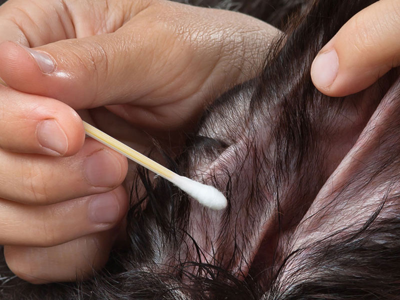 Bcowos Long Cotton Swabs