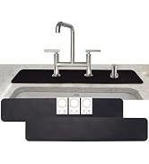 Customizable Faucet Mat Kitchen: AHA HOMEWARE Diatomite Rubber Kitchen Sink Splash Guard, Absorbe...
