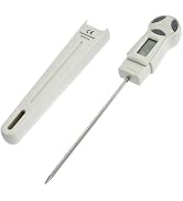 allsun Digital Meat Thermometer with Stainless Steel Probe, High Precision °C/°F Cooking Thermome...
