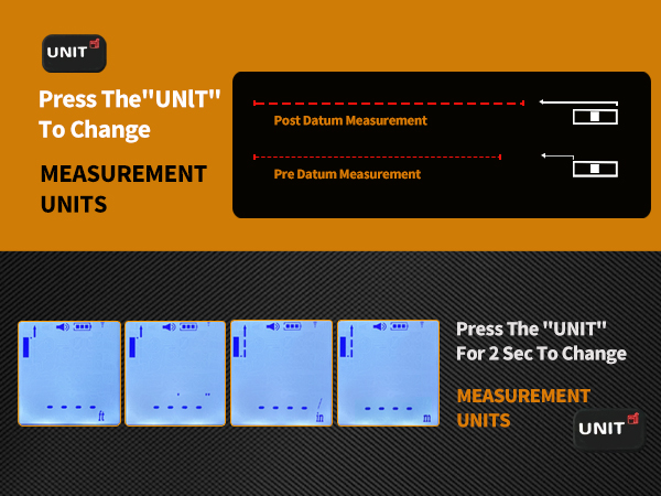 laser tape measure with level