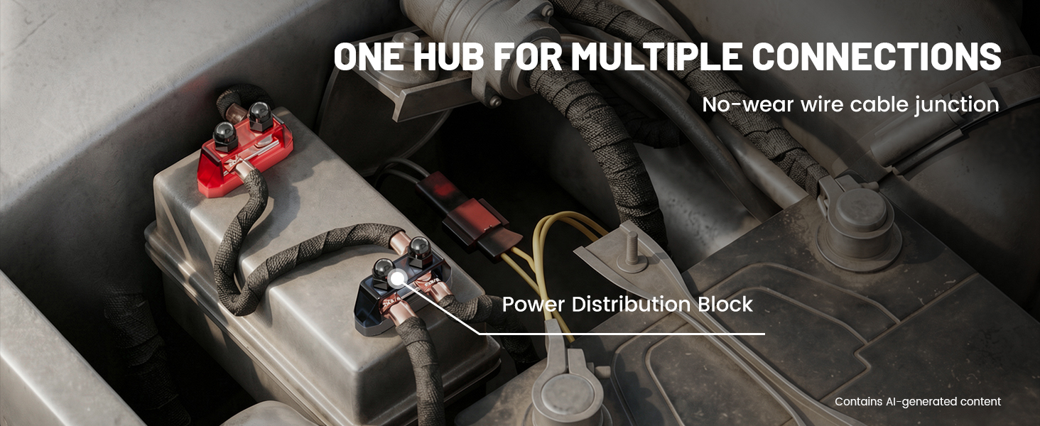 5/16" M8 Dual Stud Bus Bar