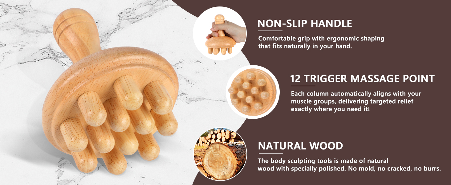 wood therapy tools for body sculpting
