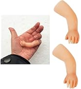 Rosojodg 2Pcs Little Hand Coin Disappeared Trick Tools Close-Up Magic Show Props Stylish and Popu...