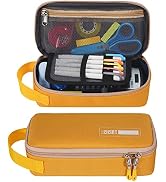 ECHSRT Pencil Case for Men Women, Large Pen Bag for Adults, Portable Pencil Pouch Aesthetic with ...