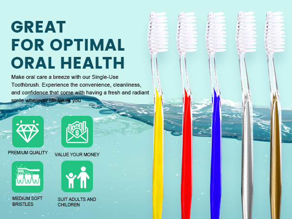toothbrush individually wrapped