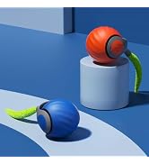 Petgravity Speedy Sprint Ball Toy for Cat Type-C Rechargeable Interactive Cats Toy (Blue+Orange)