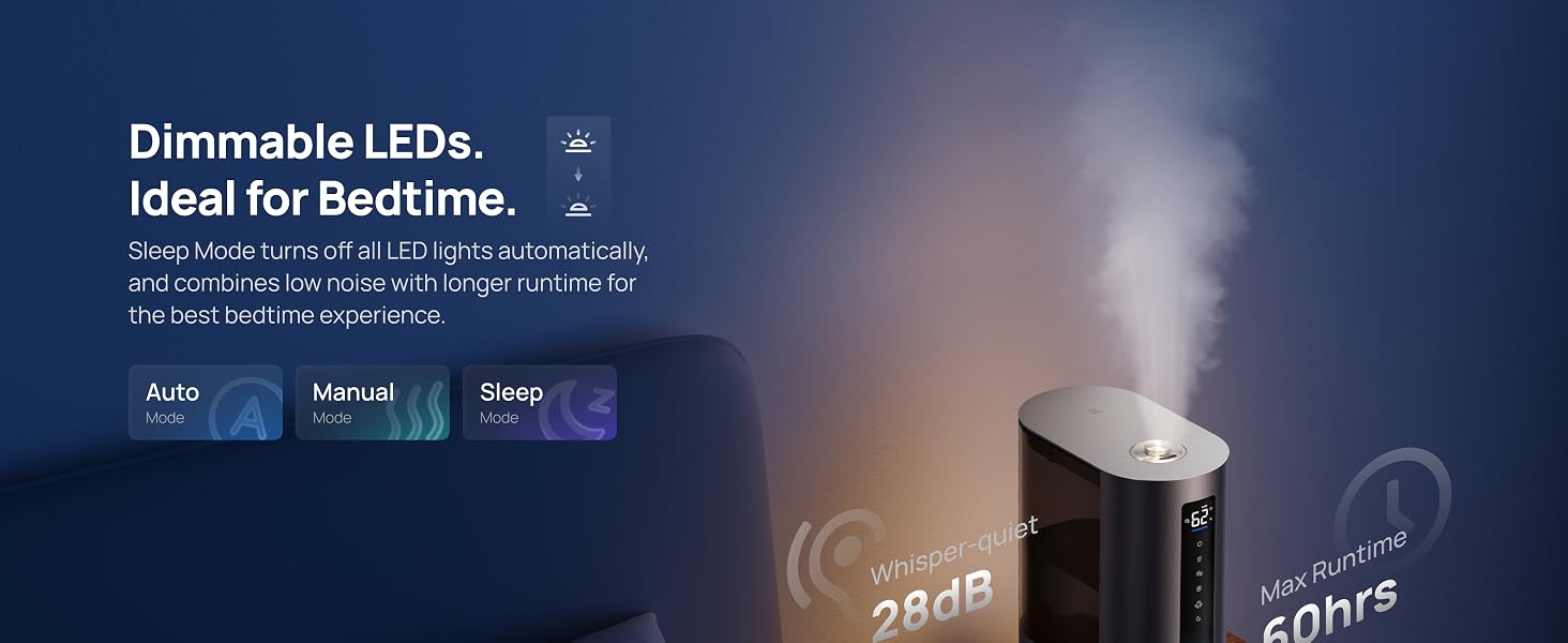 dimmable LED lighst sleep mode