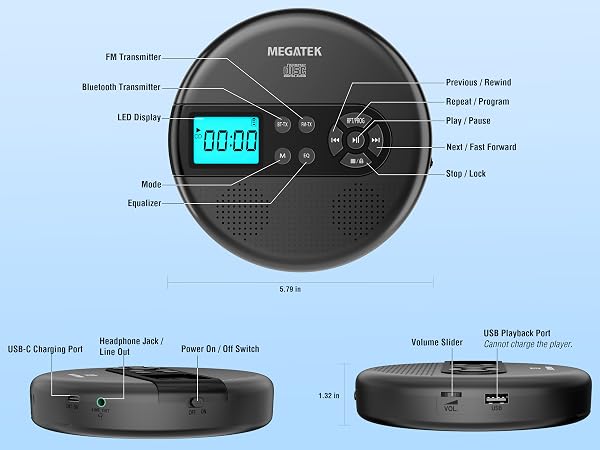 MEGATEK CP27BR - BLACK