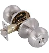 GITRANG Privacy Door Knobs Bedroom/Bathroom Doorknobs for Left and Right Opened Door with Lock