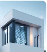 top left of up and down sconce life-style, luxurious, modern, great value, control able light color