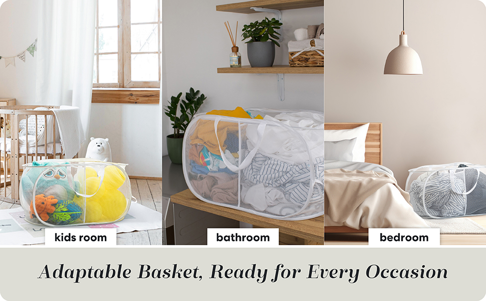 collapse laundry basket