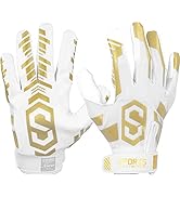 Sports Unlimited Clutch Adult Receiver Football Gloves