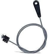 FryOilSaver Co, B313C, Extra Long Drain Cleaning Brush, Length 48", Super Flexible Drain Cleaning...