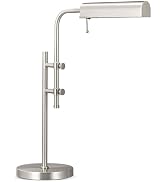 VONLUCE Rustic Desk Lamp, Adjustable Industrial Style Metal Table Lamp, Dimmable Reading Lamp for...