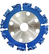 Carbide Multi Wheel 125mm - BRSCHNITT Tungsten Carbide Cut Off Wheel Arbor 22.23/15.875MM for Tru...
