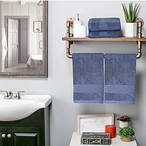 LUXURY SOFT HAND TOWELS 2 PACK