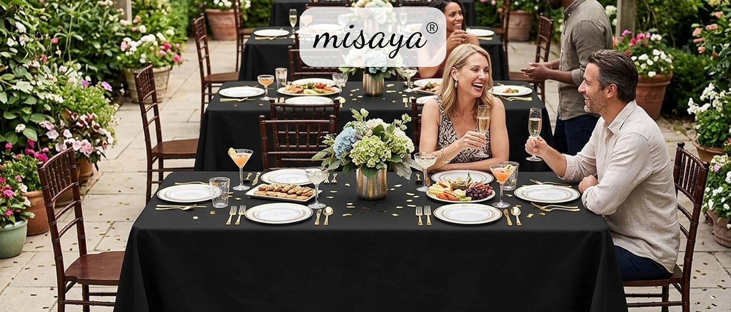 brand story of misaya disposable table cloth-pc