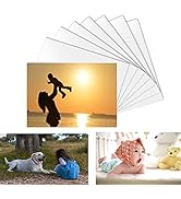 Ubramac 8 Pcs Aluminum Sublimation Photo Blanks Metal Sublimation Photo Blanks, 0.4mm Thickness A...