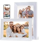 QCREA Frameo 10.1 Inch Smart WiFi Digital Photo Frame,Digital Picture Frames Load from Phone,Elec...