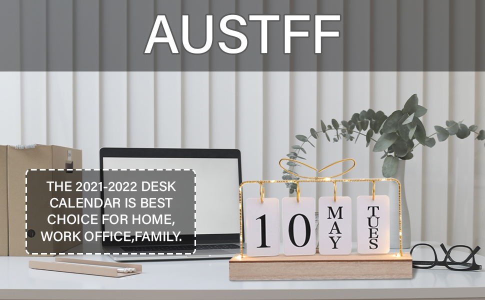 Unique Design Metal Flip Desk calendar