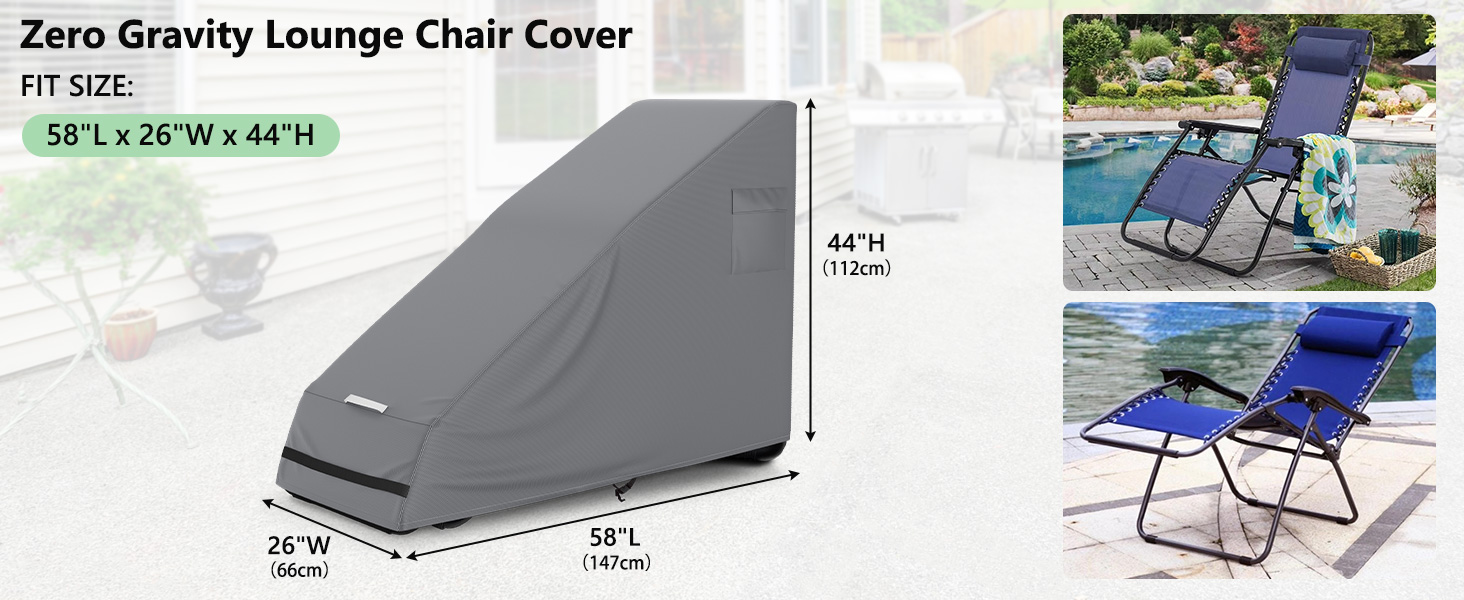 Zero Gravity Chair Cover