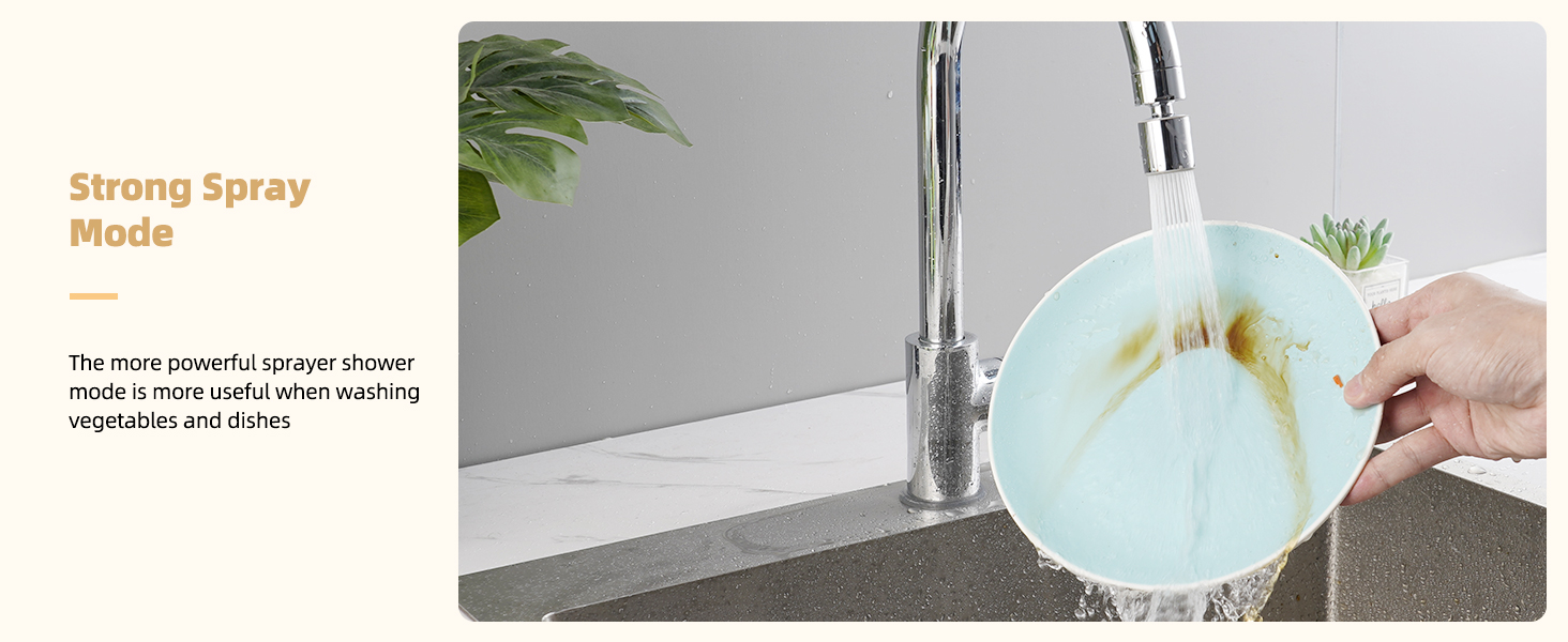 360° Swivel Kitchen Sink Aerator