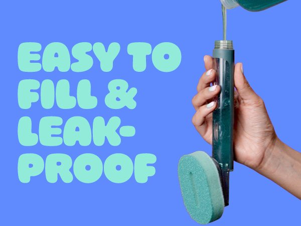 Easy to Fill & Leak-Proof