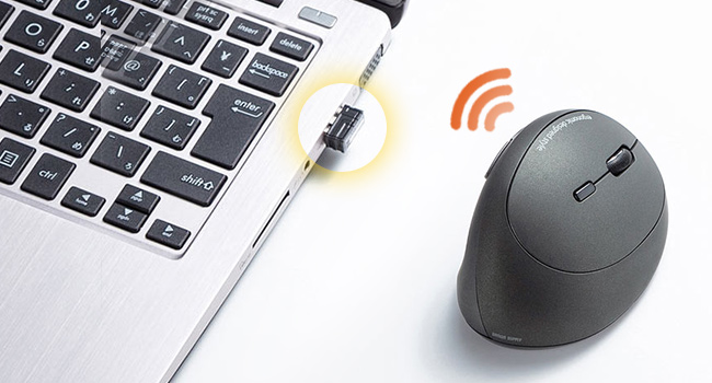upright mouse wireless