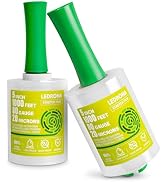 LEDRONA 5 in Stretch Film 1000 feet 80 Gauge 20 Microns 2 Rolls. Strength up to 800% with a Handle