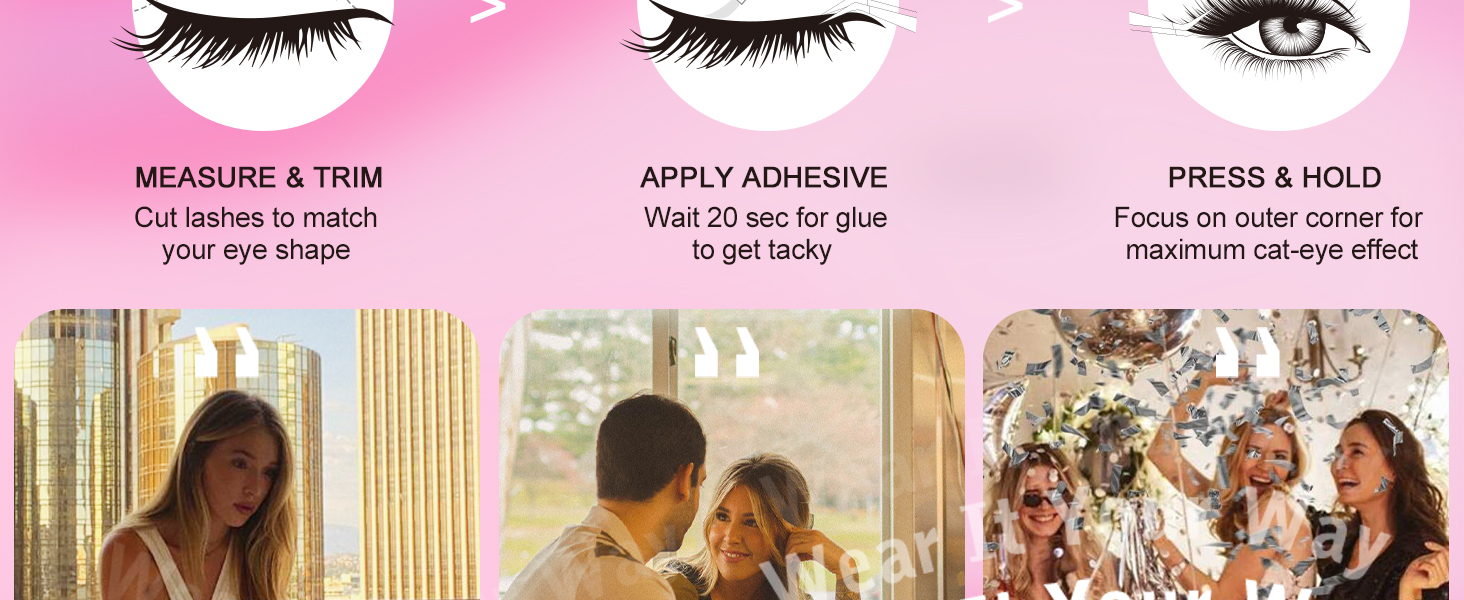 strip lashes