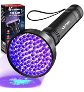 Vansky Black Light UV Flashlights, Ultra Bright 100 LED 395nm Ultraviolet Blacklight Detector for...