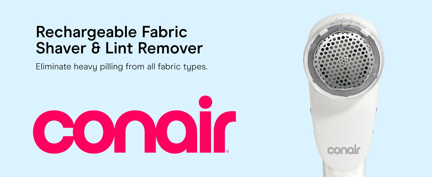 Rechargeable Fabric Shaver & Lint Remover