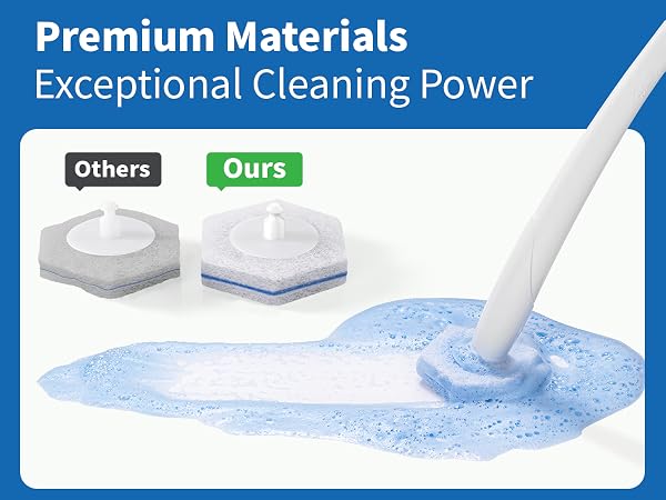 disposable toilet bowl cleaners Disinfecting Wand Refill Heads