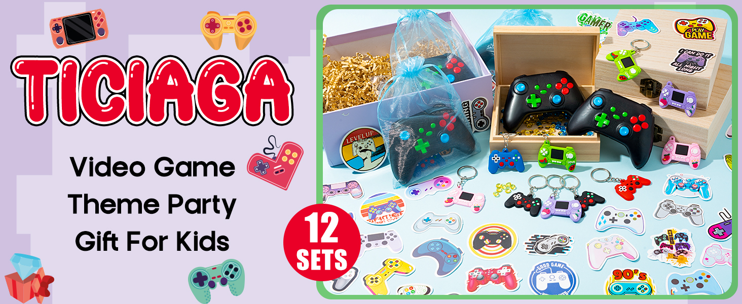 Video Game Handle Squishy Toy Party Favors