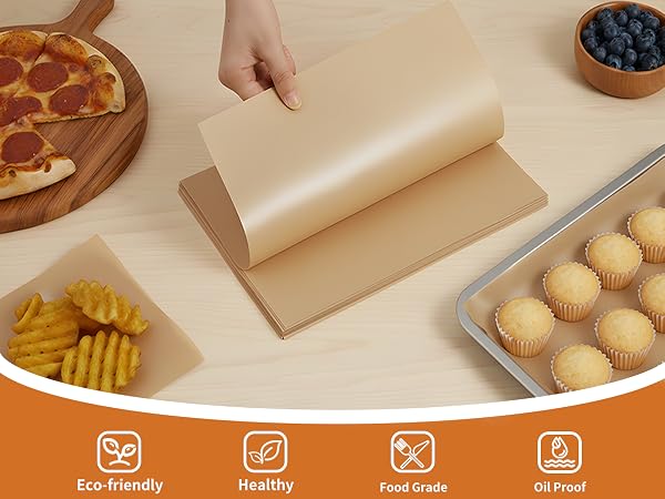 precut parchment paper