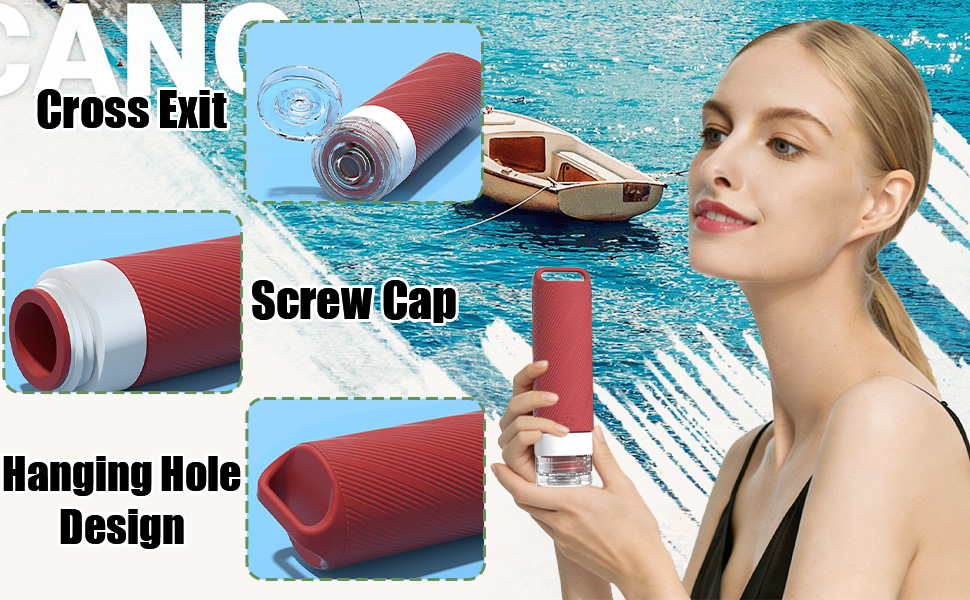 Cross Exit Screw Cap Hanging HoleDesign